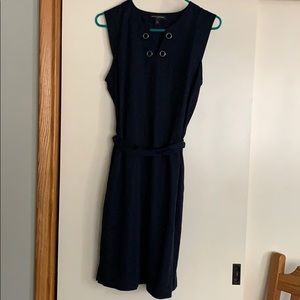 Navy blue dress